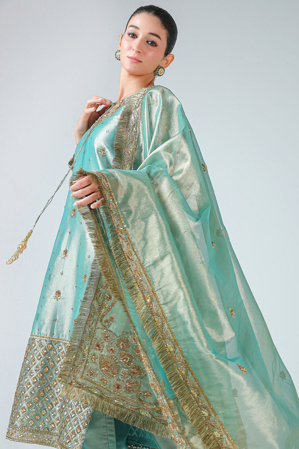 Aafreen Mint Suit Set