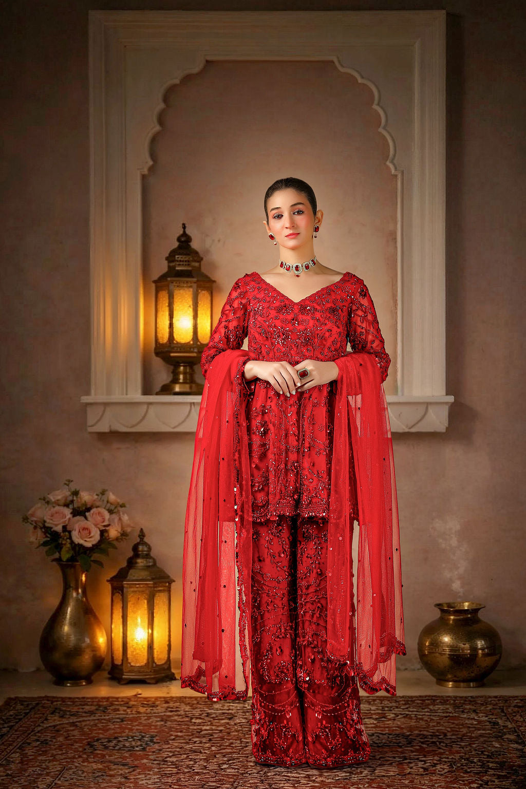 Ruby Noor Suit Set