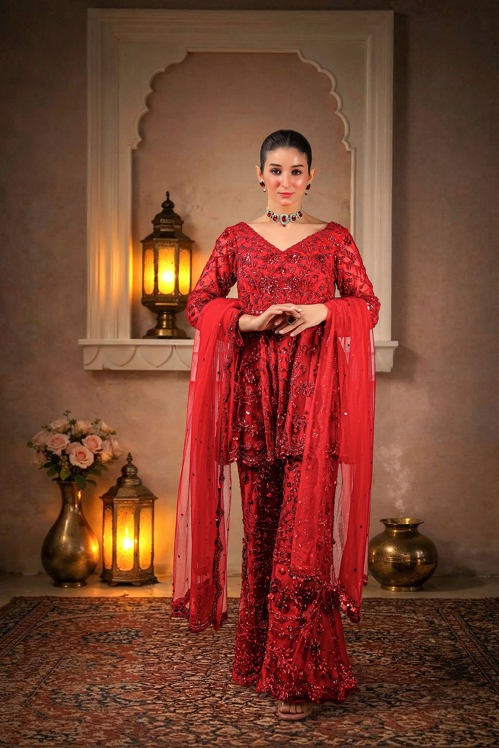 Ruby Noor Suit Set