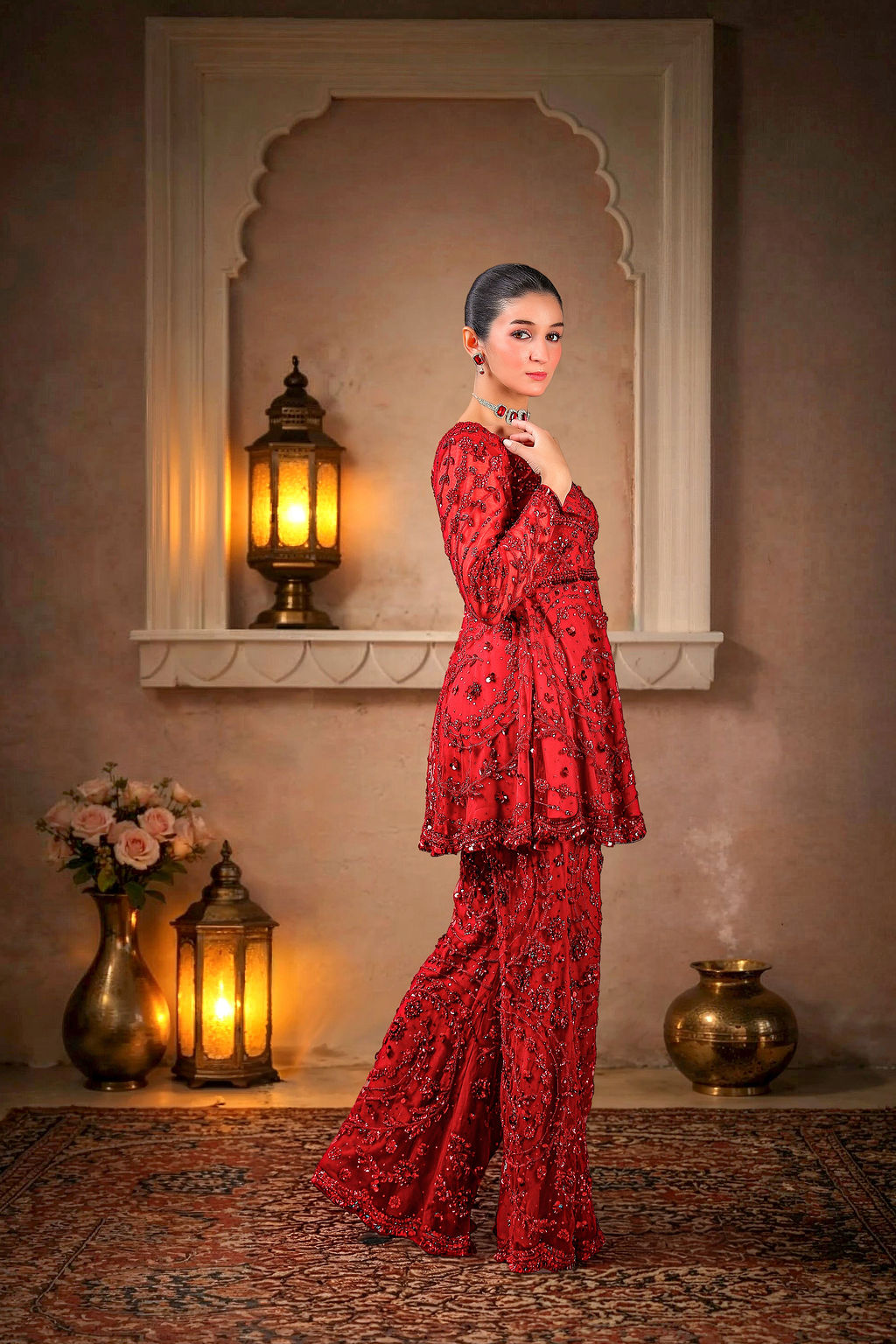 Ruby Noor Suit Set