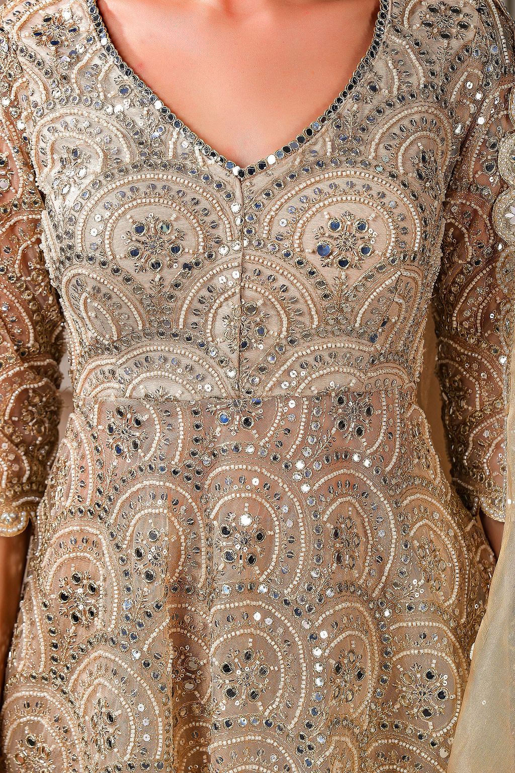 Short Kurti with Sharara and Dupatta